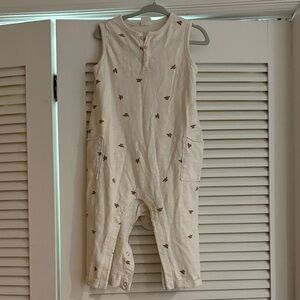 H&M bee outfit with pockets 12-18month gender neutral